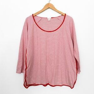 Lake Pajamas Pima Long-Long Set in Classic Red